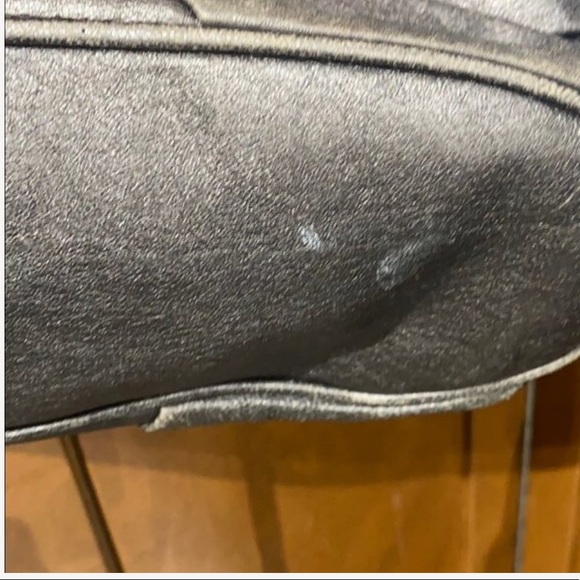 COPY - Burberry Metallic Leather Soft Knots Hobo … - Picture 6 of 8